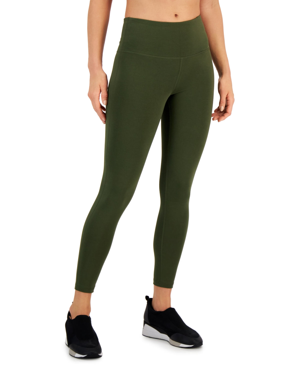 ID Ideology Women's Essentials 7/8 Leggings Green Size XX-Large