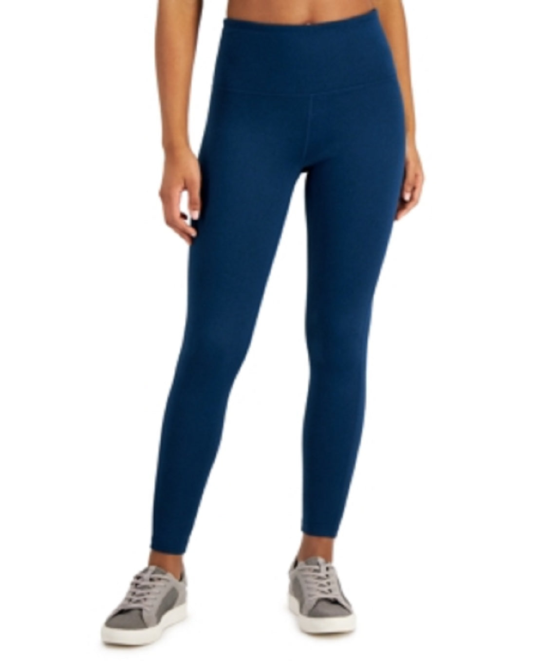 ID Ideology Women's High Rise Waistband Leggings Blue Size X-Small