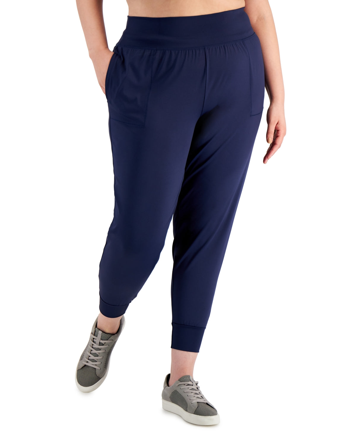 ID Ideology Women's Jogger Pants Purple Size 3X
