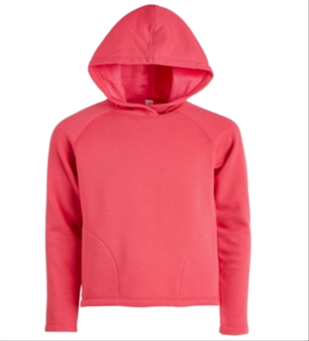 Ideology Big Girl's Solid Hoodie Pink Size Small