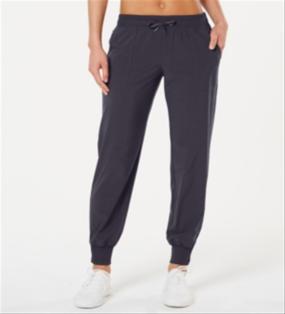 Ideology Women's Recycled Woven Joggers Gray Size X-Small
