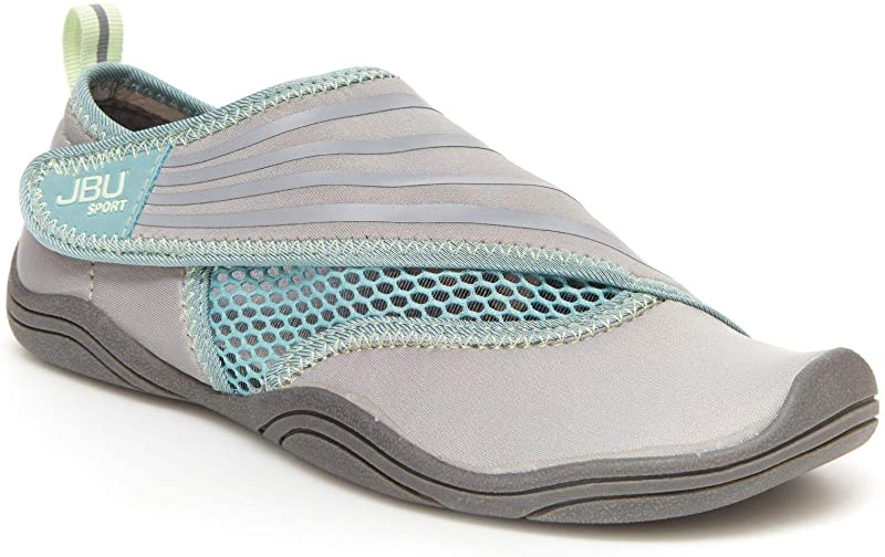 JBU by Jambu Women's Mermaid III Water Ready Sandal Grey/Teal Size 9.5 B(M) US