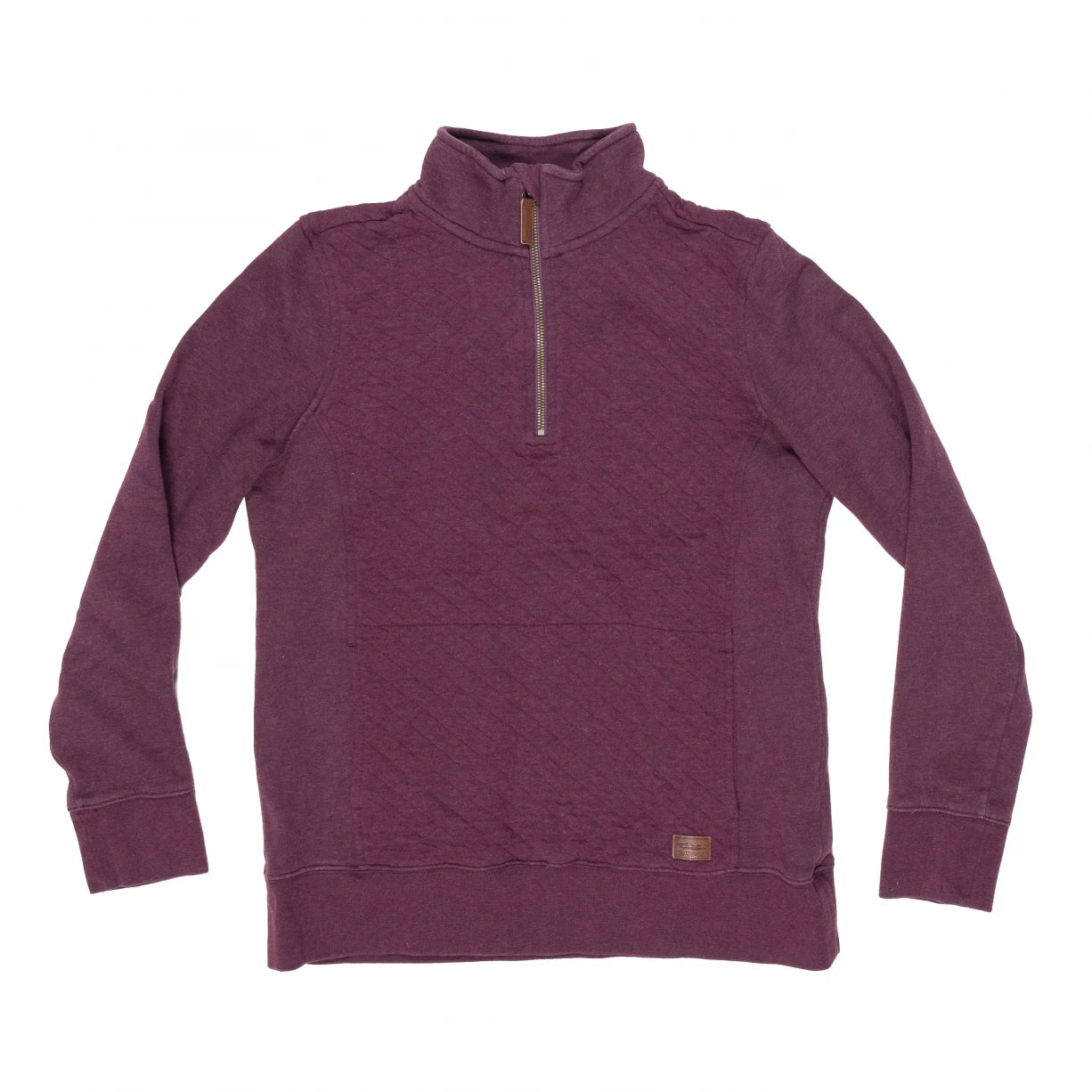 L.L. Bean Quilted Quarter-Zip Pullover - Women's