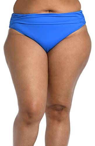 La Blanca Women's 'Island' Hipster Bikini Bottoms Blue