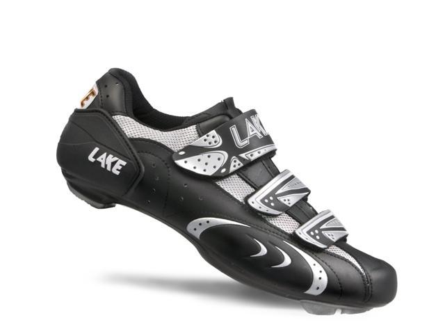 Lake Women's CX165 Mountain Cycling Shoe Black/Silver Size 38 M EU