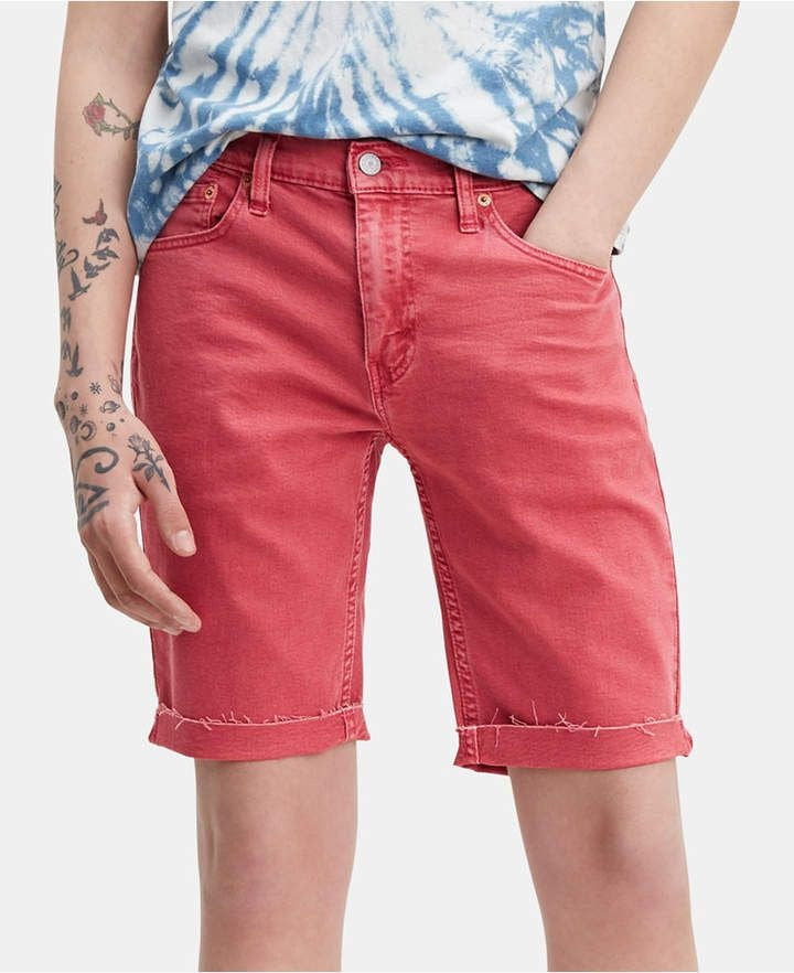 Levi's 511 Men's Slim Cutoff Shorts Red Size 42 REG