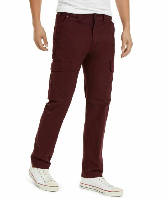 Levi's Men's 502 Aviator Tapered Cargo Pants Purple Size 29X32