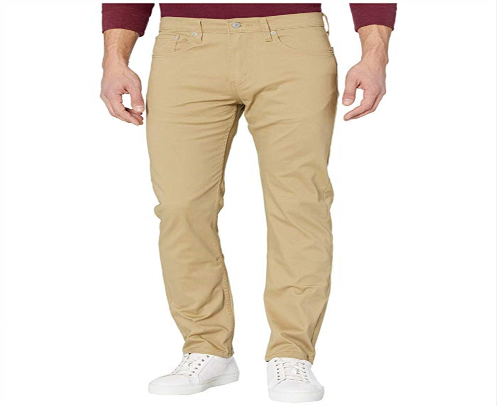Levi's Men's 502 Regular Taper Fit Harvest Stretch Brown Size 29X32