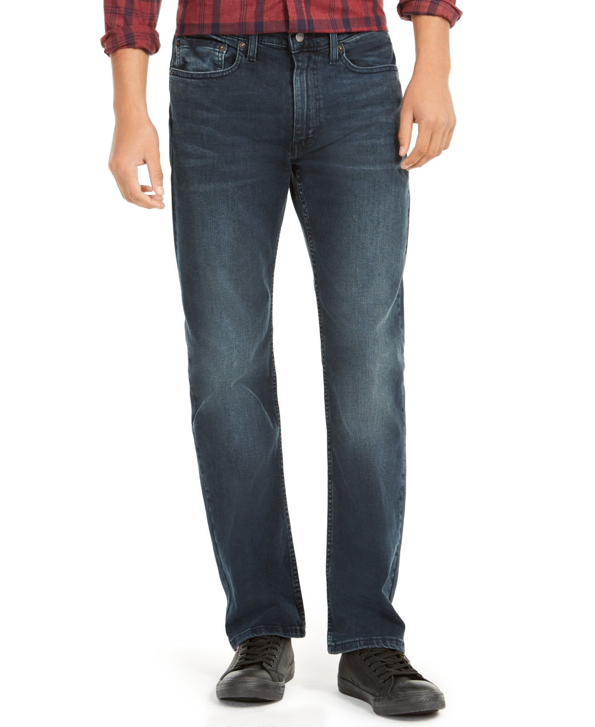 Levi's Men's 514 Flex Straight-Fit Jeans -Blue Size 34