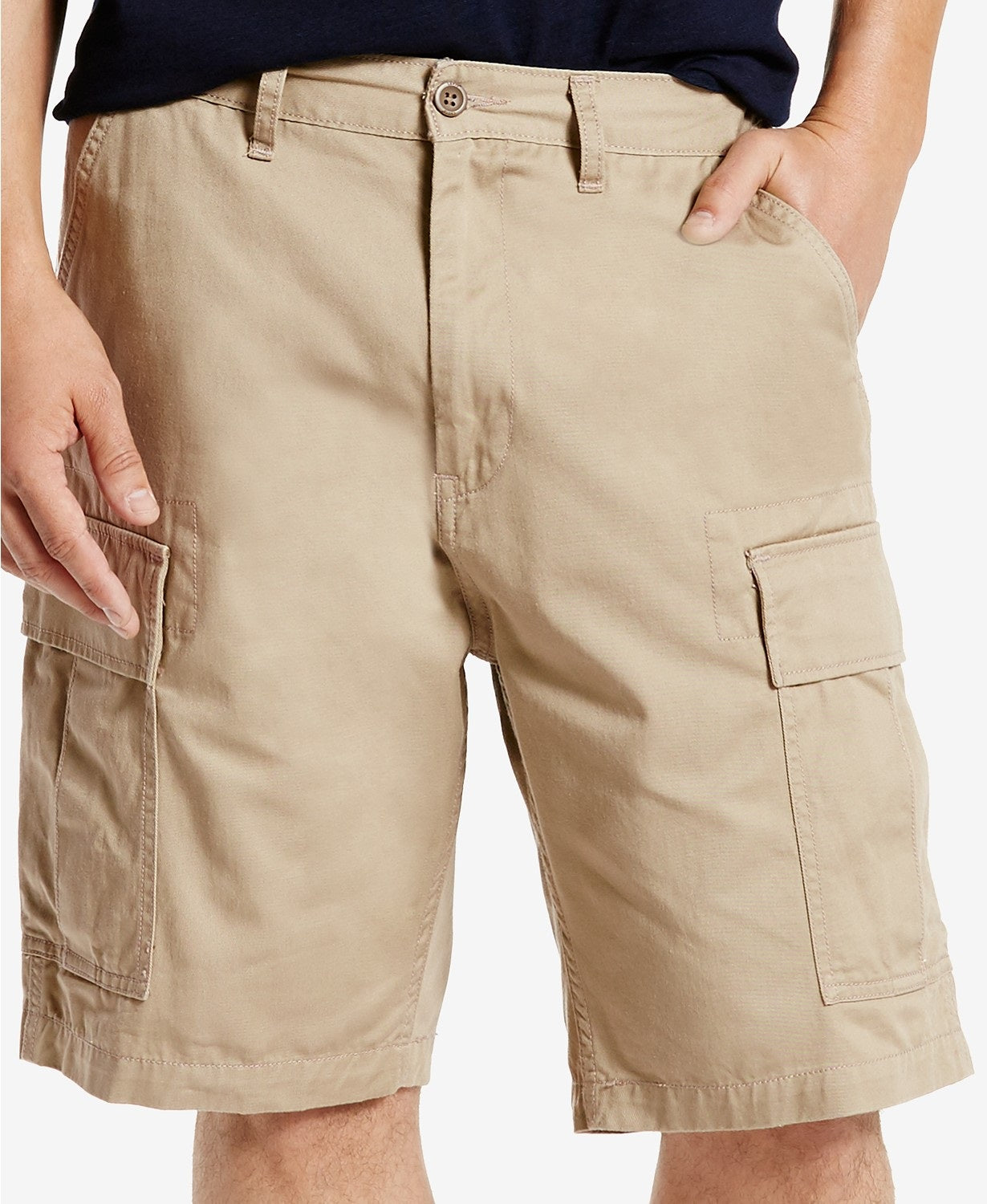 Levi's Men's Carrier Cargo Shorts Beige Size 33