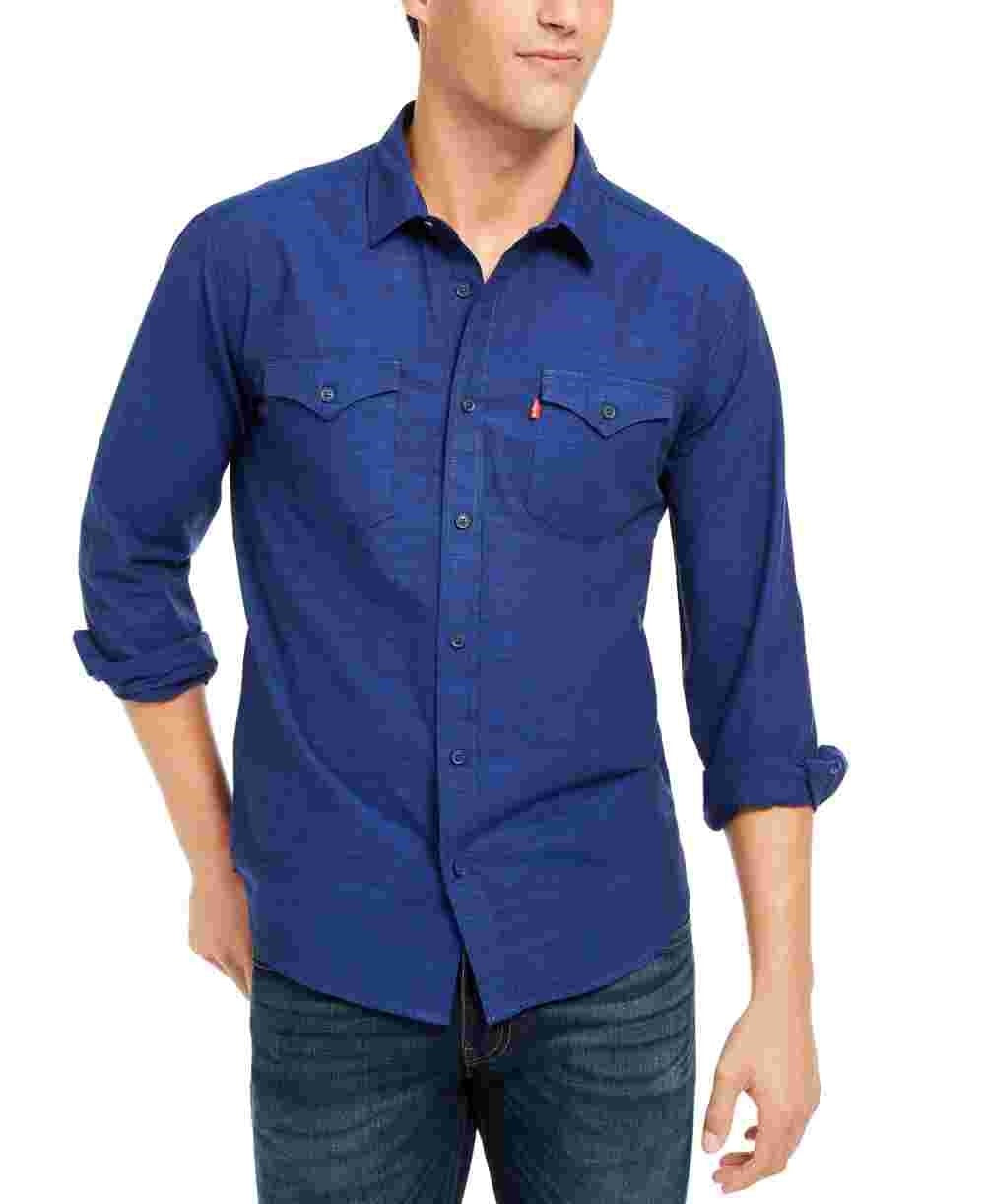 Levi's Men's Darrow Shirt Green Size Medium