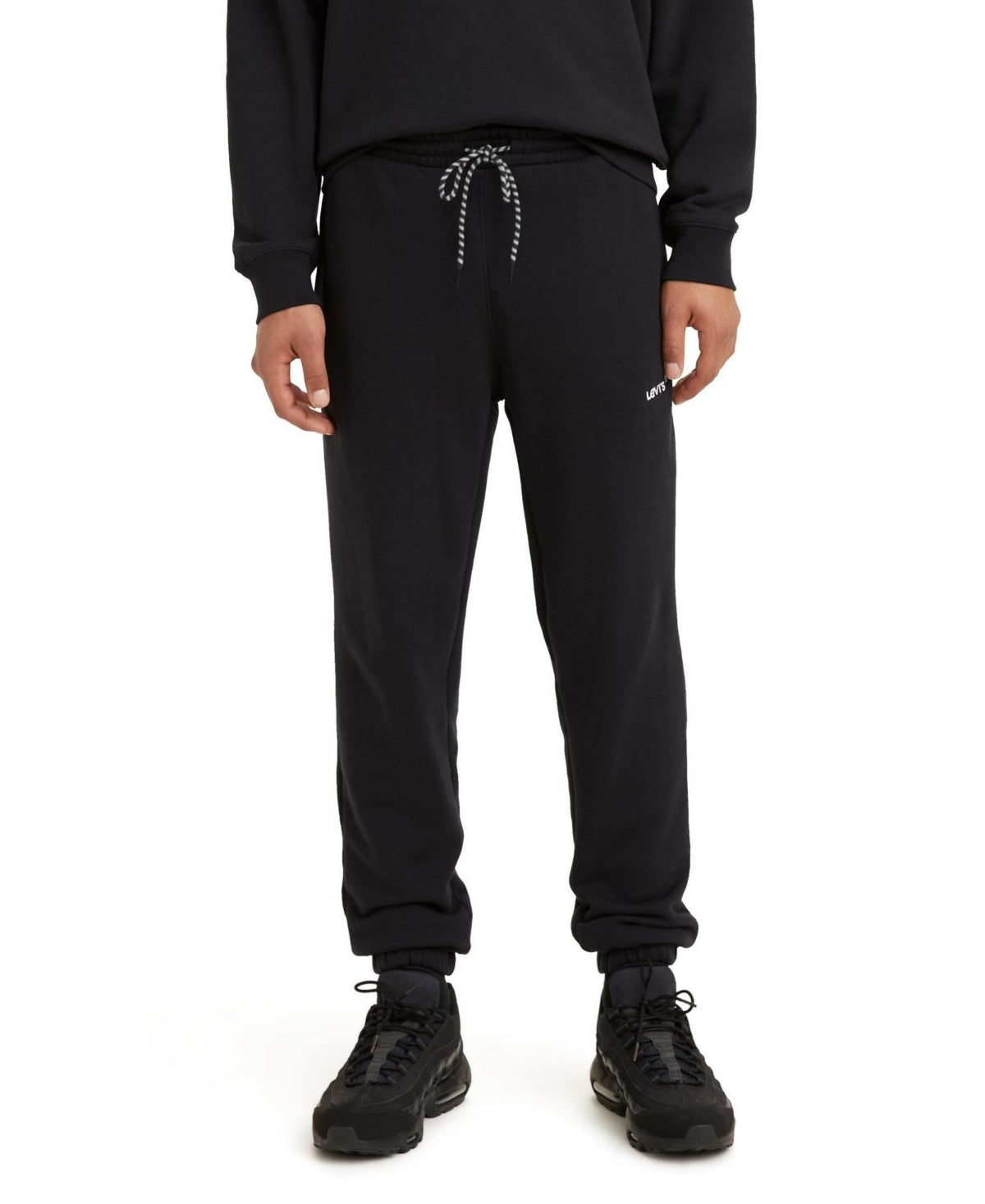 Levi's Men's Graphic Sweatpant Black Size Large