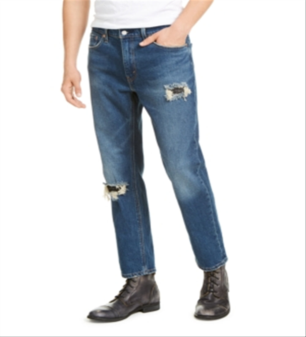 Levi's Men's Tapered Athletic Fit Denim Jeans Blue Size 34X32
