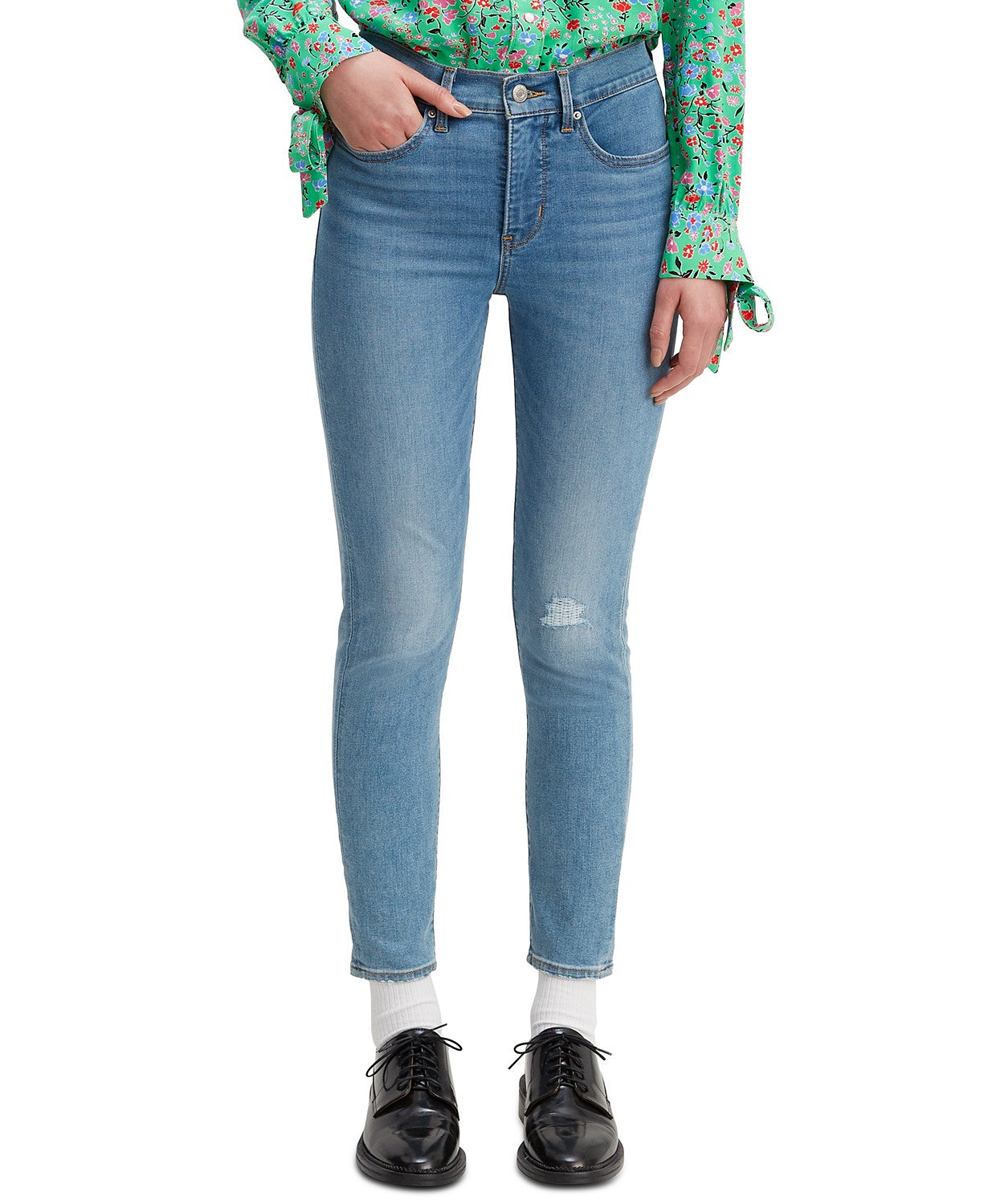 Levi's Women's 311 Shaping Ankle Skinny Jeans Blue Size 28 W