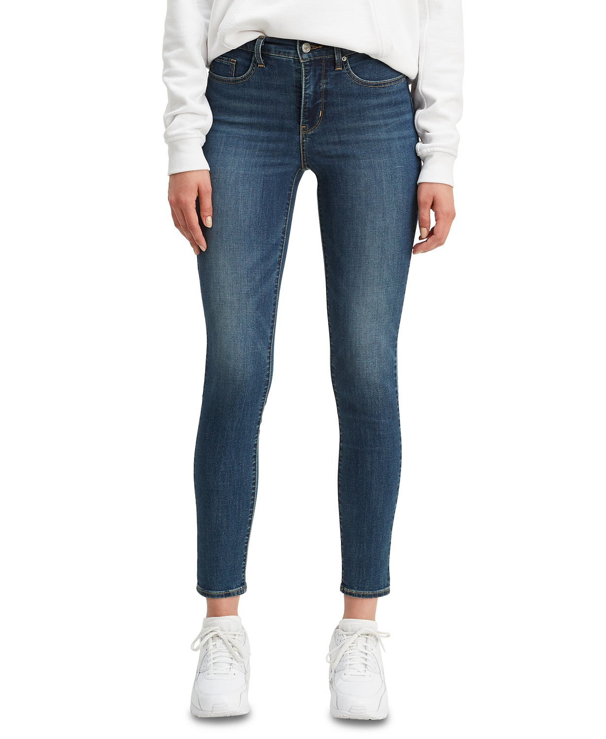 Levi's Women's 311 Shaping Ankle Skinny Jeans Dark Blue Size 24 W