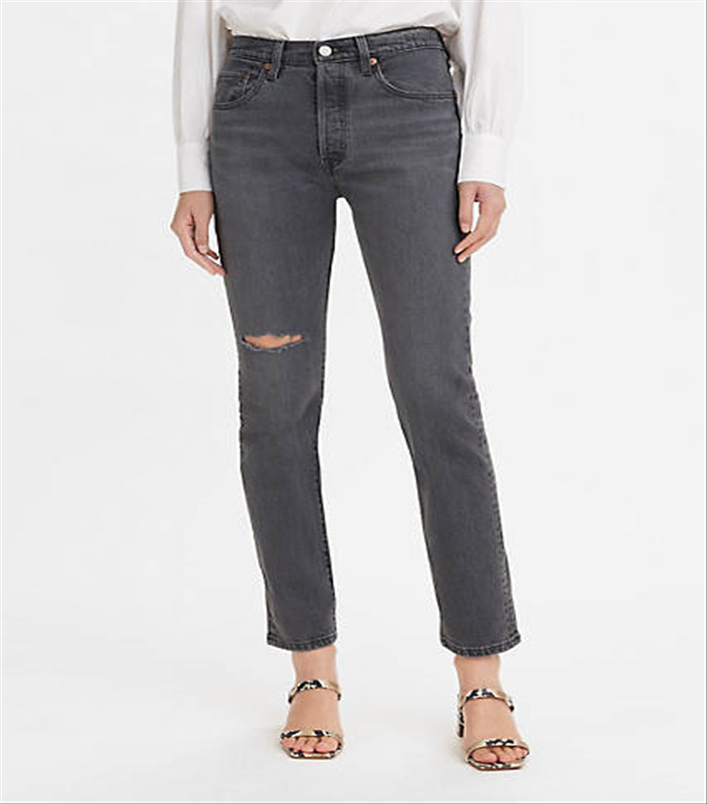 Levi's Women's 501 Skinny Jeans Black Size 27X30