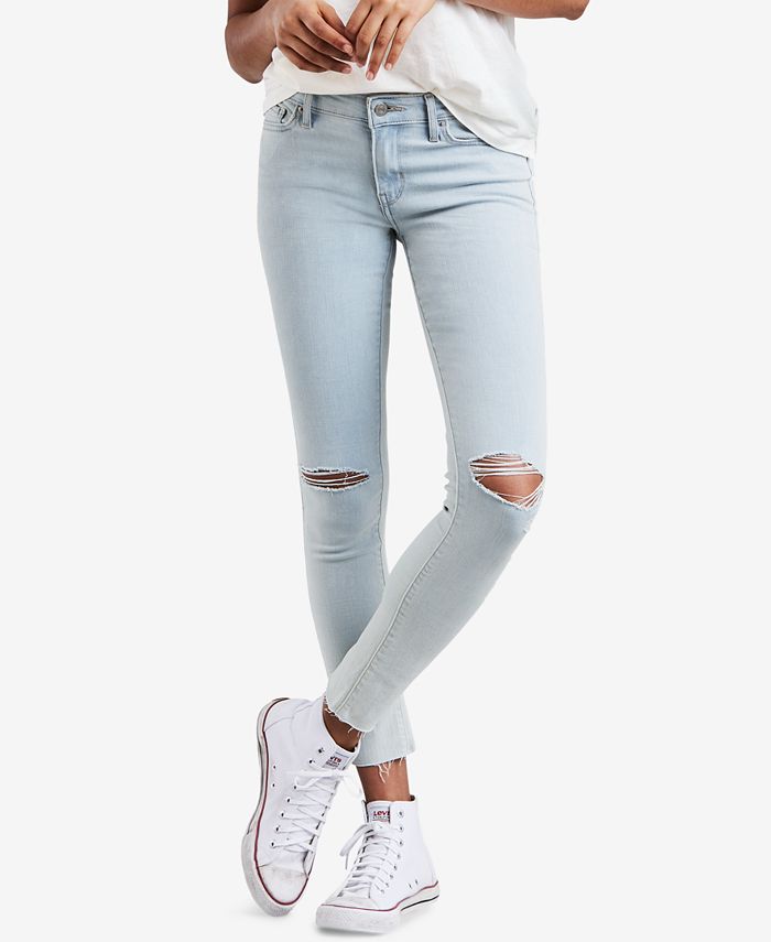 Levi's Women's 711 Skinny Jeans Blue Size 24X30