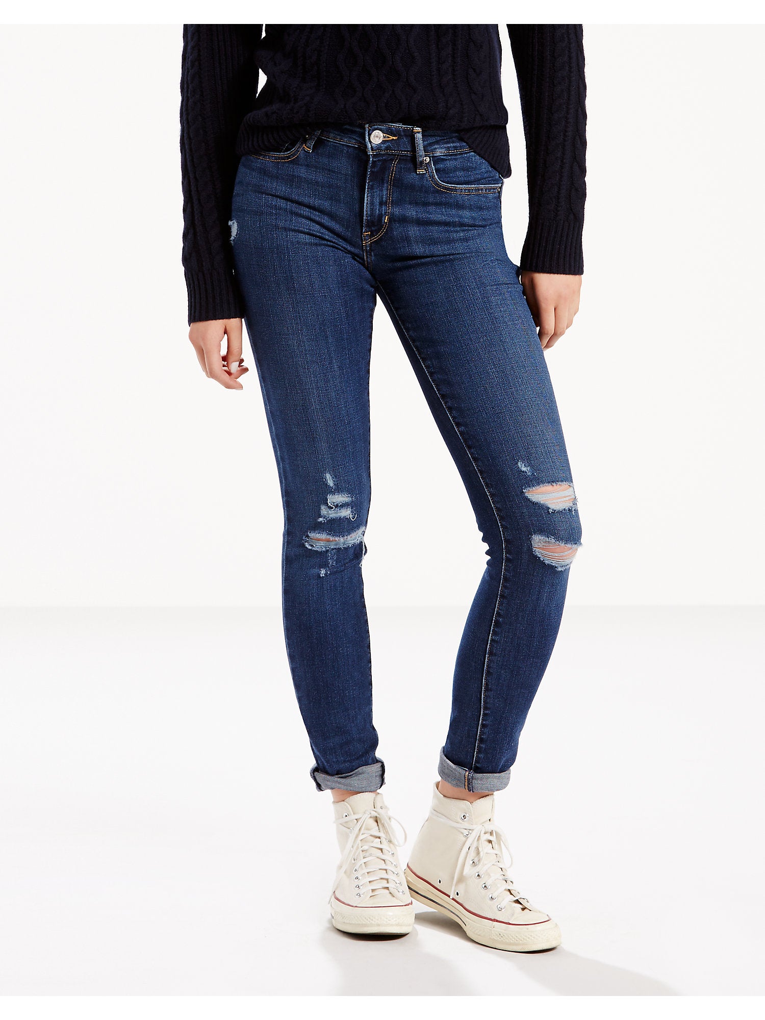 Levi's Women's 711 Skinny Jeans Blue Size 31