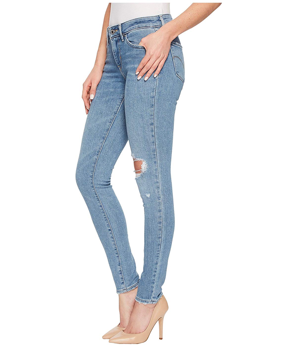 Levi's Women's 711 Skinny Jeans Blue Size 33X30