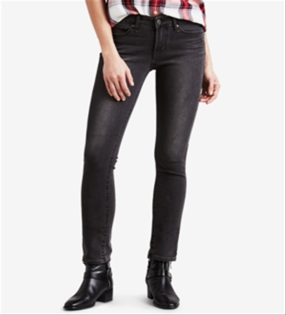 Levi's Women's 711 Skinny Jeans Gray Size 24