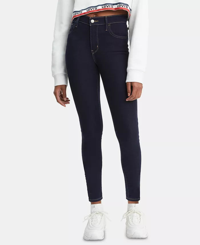 Levi's Women's 720 High-Rise Super-Skinny Jeans Dark Blue 28X30