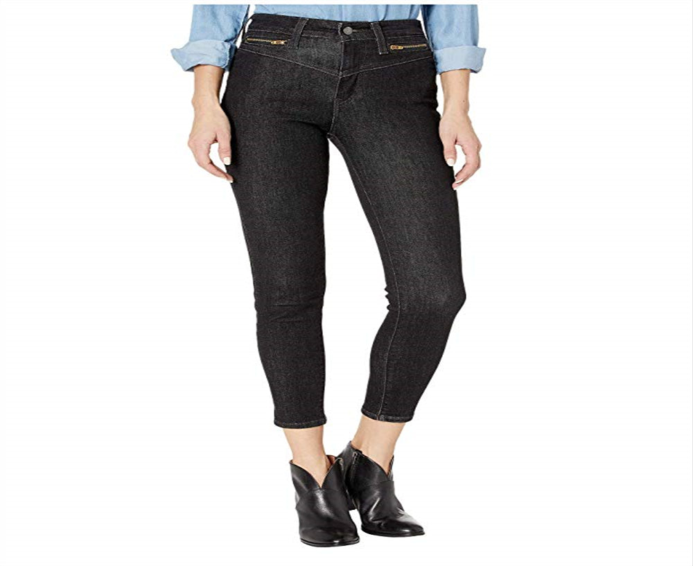 Levi's Women's 721 High Rise Ankle Skinny Jeans Black Size 26