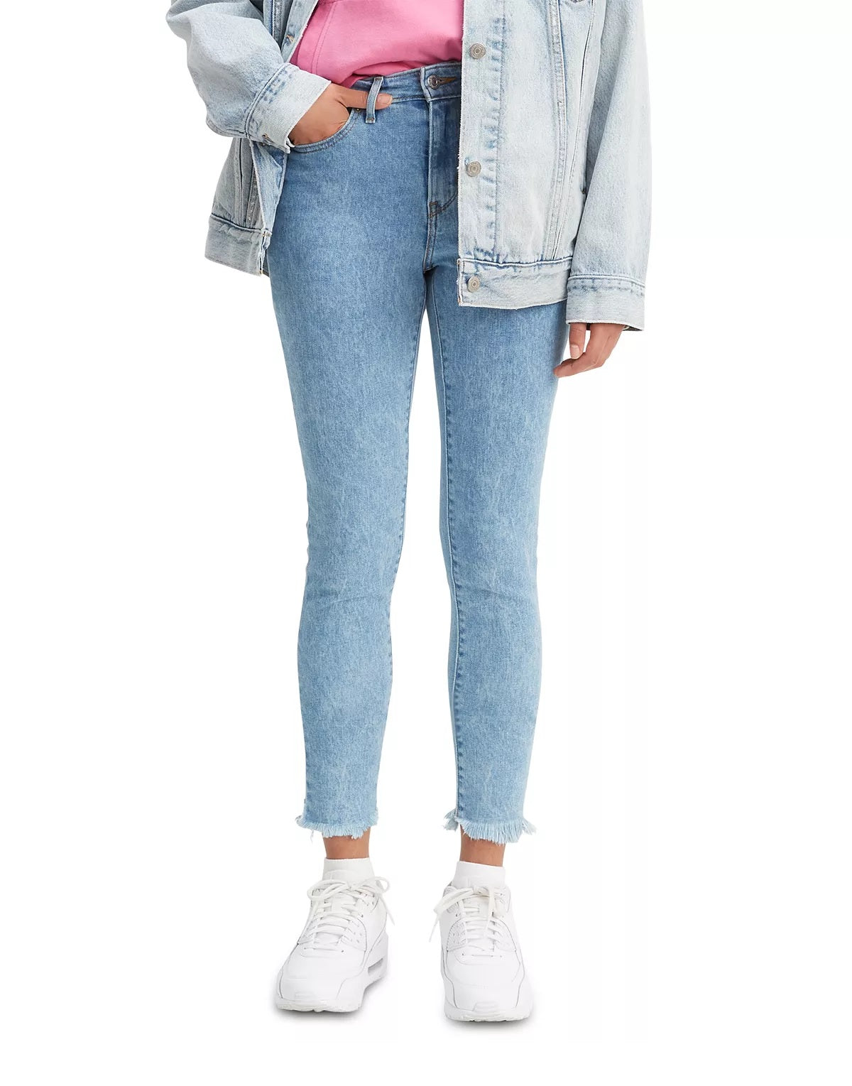 Levi's Women's 721 High Rise Skinny Jeans Blue Size 24