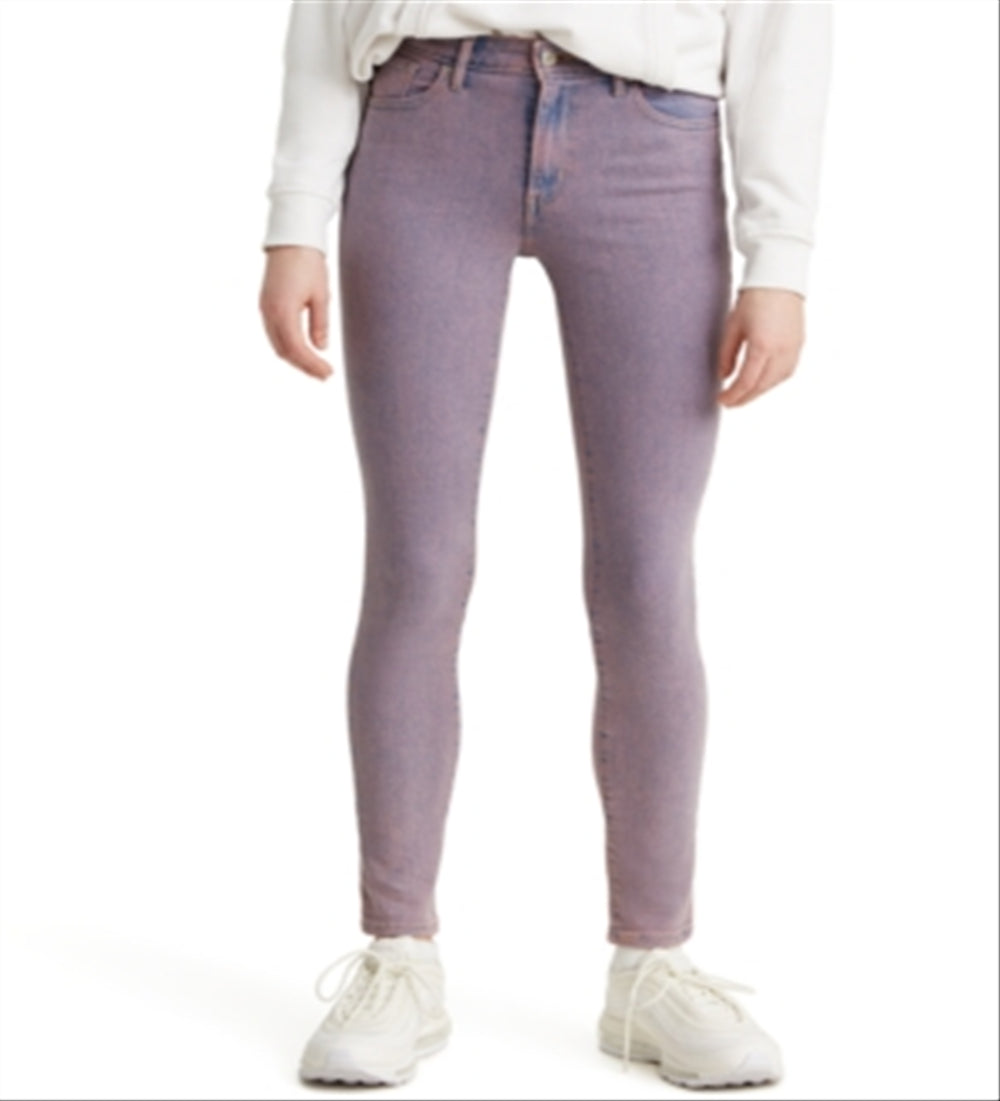 Levi's Women's 721 High Rise Skinny Jeans Purple Size 16