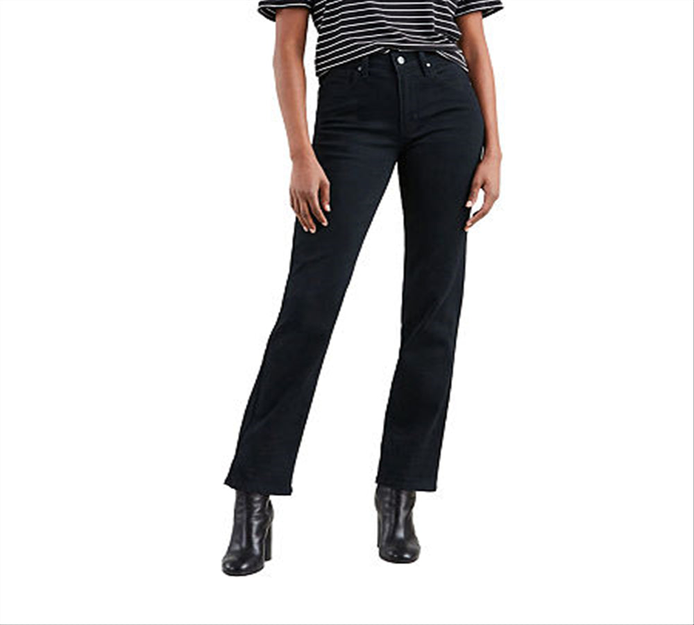 Levi's Women's 724 Straight Leg Jeans Black Size 29