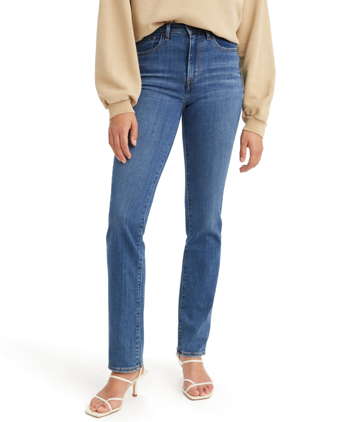 Levi's Women's 724 Straight Leg Jeans Blue Size 30X32