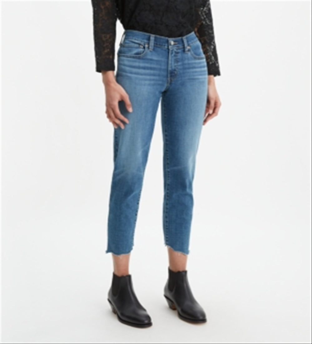 Levi's Women's Boyfriend Tape Leg Jeans Blue Size 4/W27