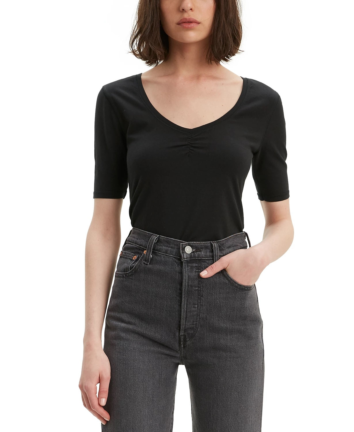 Levi's Women's Cecilia T-Shirt Black Size Small