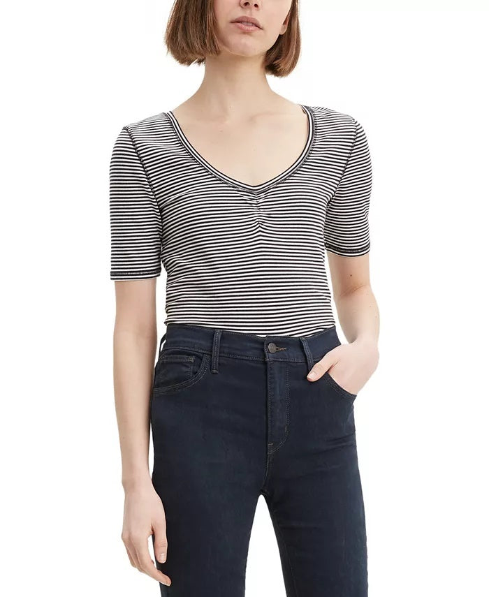 Levi's Women's Cecilia T-Shirt White Size Medium