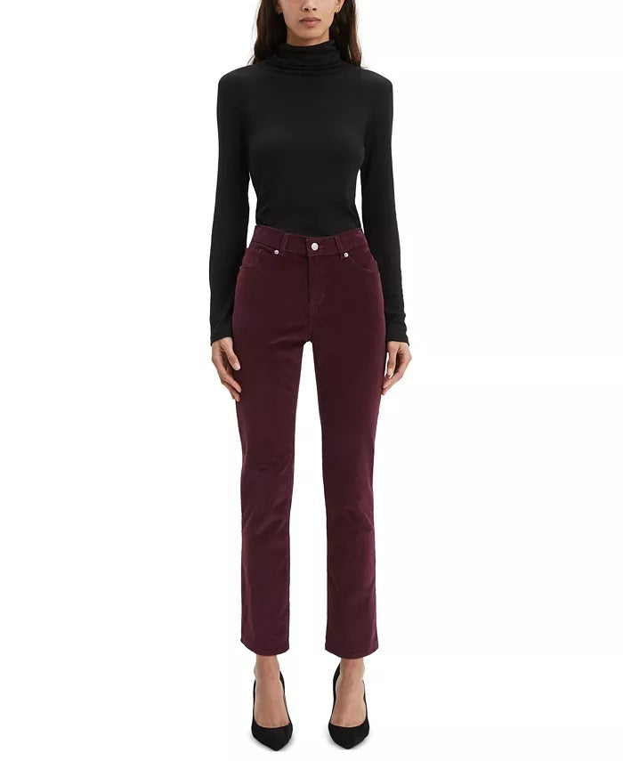 Levi's Women's Classic Straight Leg Corduroy Jeans Red Size 10