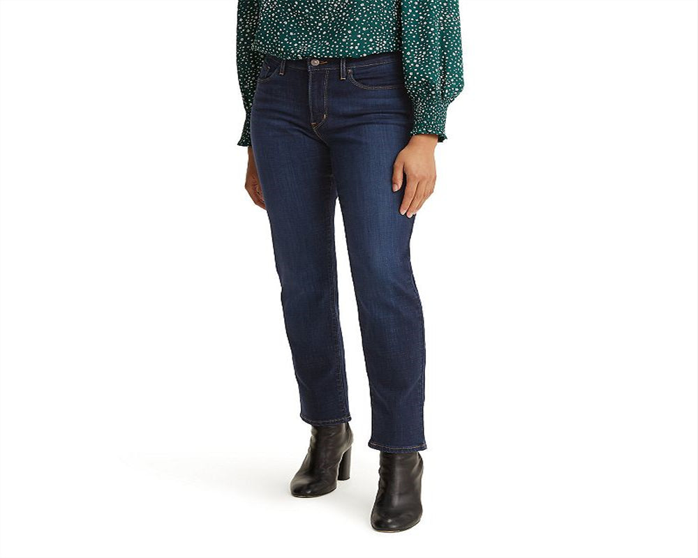 Levi's Women's Classic Straight Leg Jeans Blue Size Large