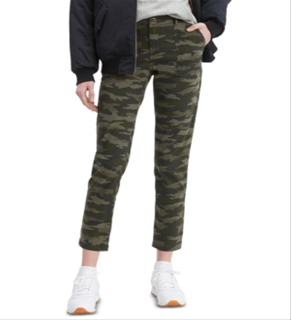 Levi's Women's Classic Utility Chinos Green Size 12