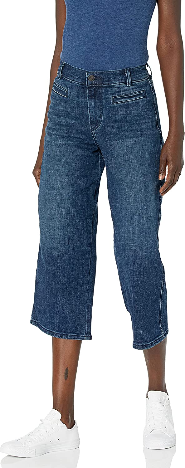 Levi's Women's Classic Utility Wide Leg Silent Treatment Pants -Blue Size 26