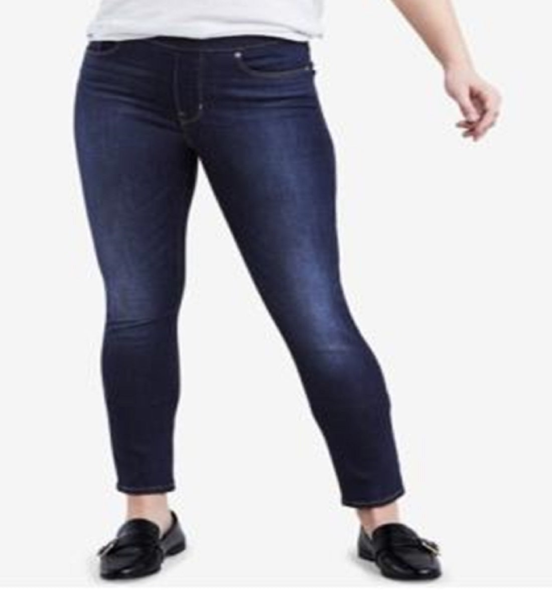 Levi's Women's Skinny Perfectly Slimming Pull on Jeggings Blue Size 10