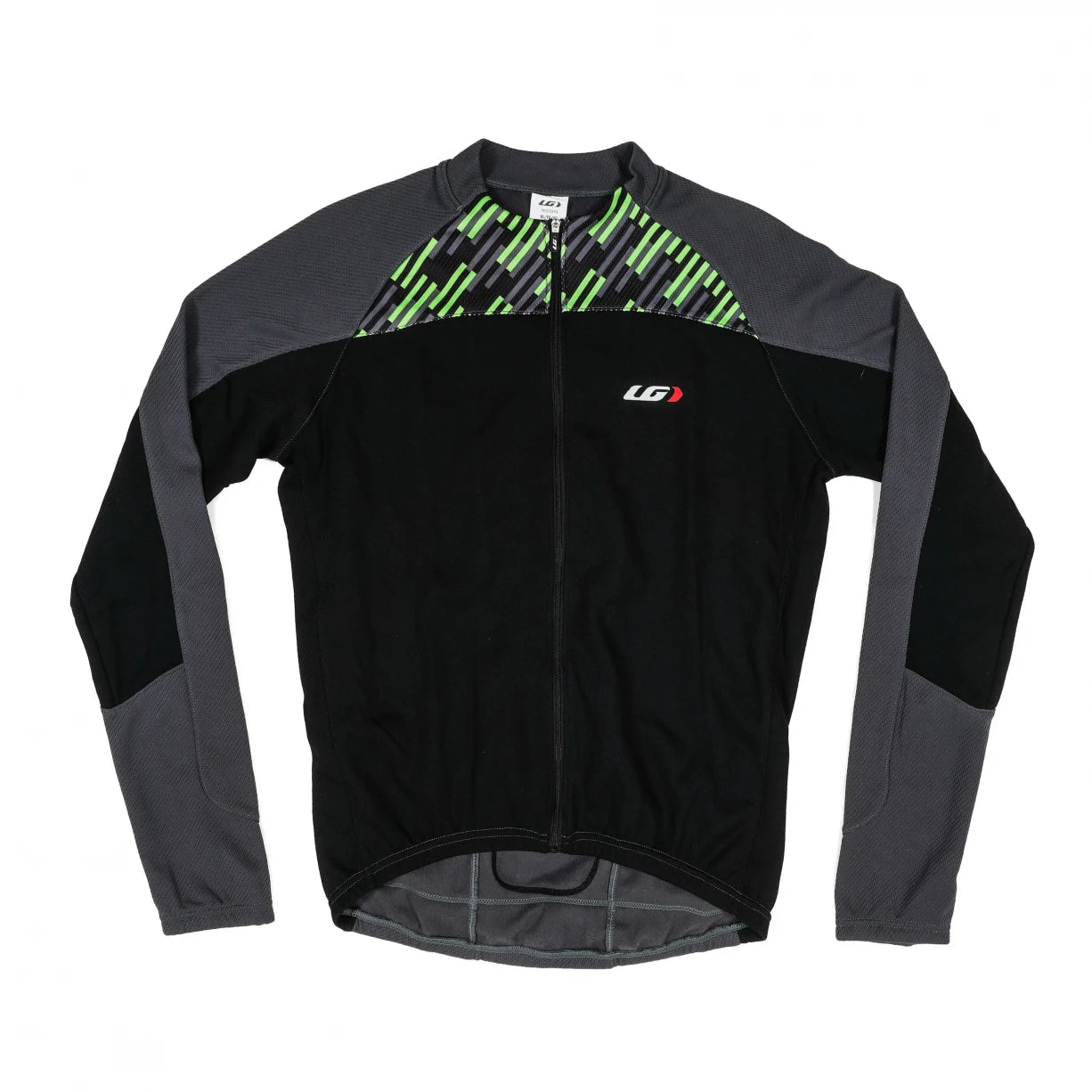 Louis Garneau Full-Zip Long Sleeve Bike Jersey - Men's