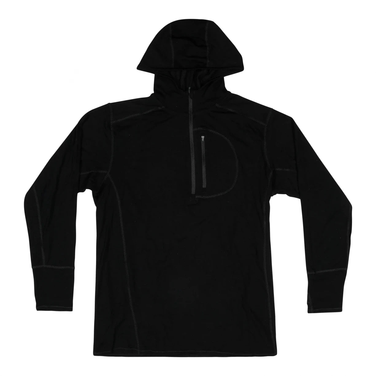 Minus33 Woolverino Micro Weight 1/4 Zip Hoodie