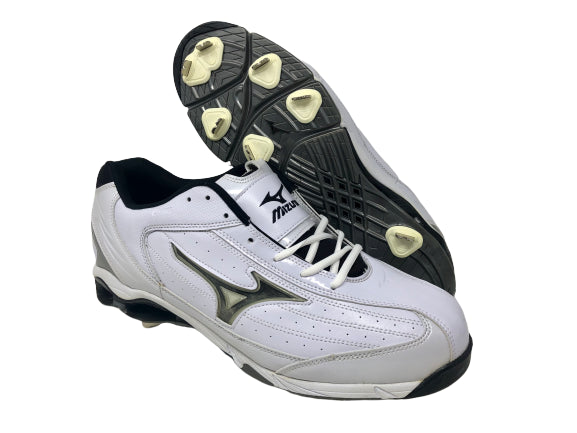 Mizuno Men's 9 Spike Classic Low G5 Baseball Cleat Shoes Black Size 16 D(M) Us