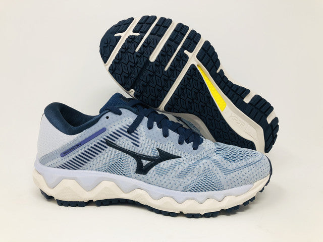 Mizuno Women's Horizon 4 Running Shoes Arctic Ice/Mood Indigo Size 6 B (M) Us