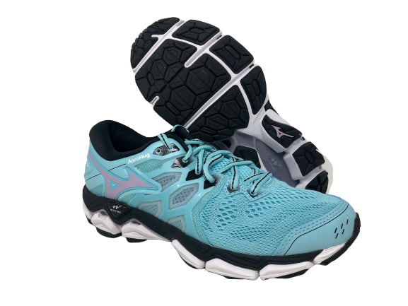 Mizuno Women's Wave Horizon 3 Running Shoes Blue Size 6.5 B(M) Us
