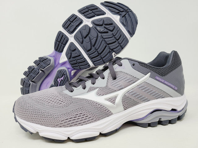 Mizuno Women's Wave Inspire 16 Running Shoe Vapor Blue/Silver