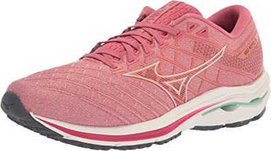Mizuno Women's Wave Inspire 18 Running Shoe Rosette/Snow White Size 11.5 B Medium US
