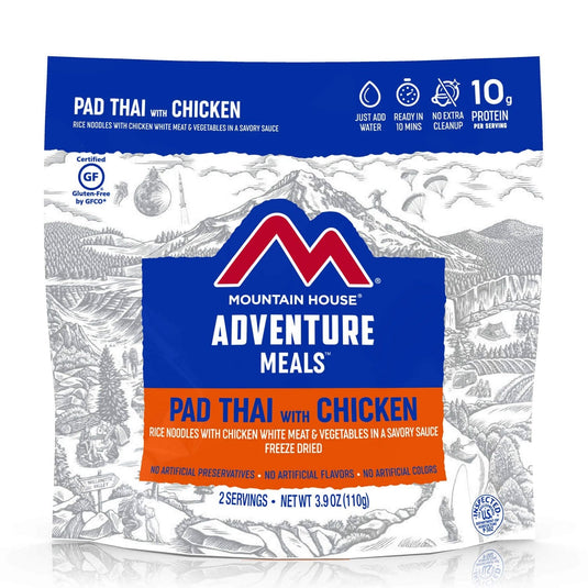 Mountain House Pad Thai with Chicken, Rice Noodles & Vegetables