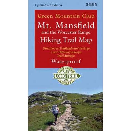 Mt. Mansfield & the Worcester Range Hiking Map: Waterproof