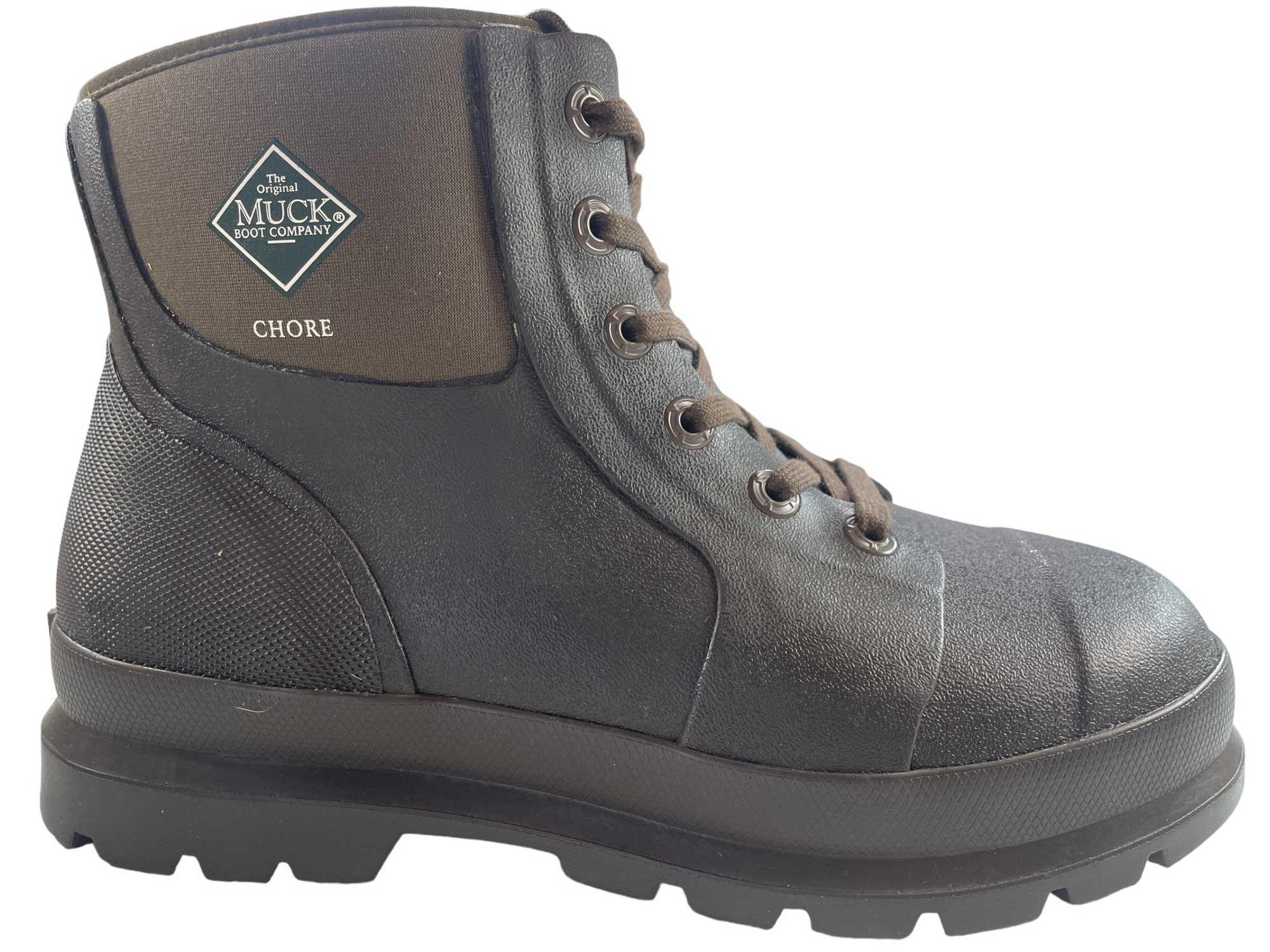 Muck Men's Chore Classic 6 Inch Boot - Plain Toe