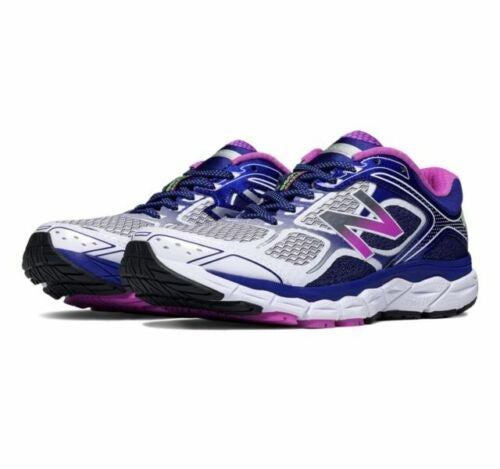 New Balance Women's 860V6 Running Shoes Purple/Pink