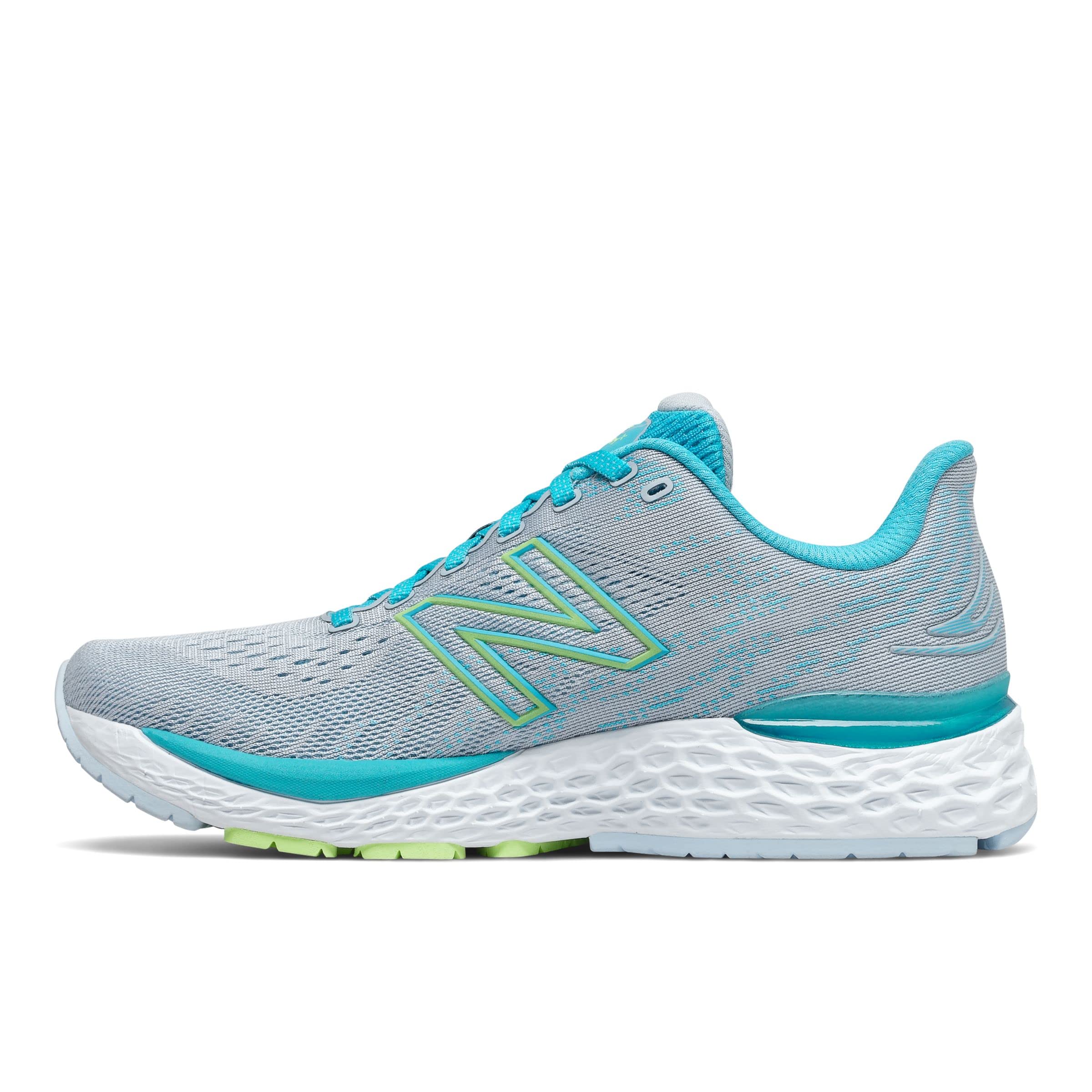 New Balance Women's 880 v11 Running Shoes Gray/Sky Size 6 D Wide US
